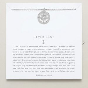 Bryan Anthony compass necklace